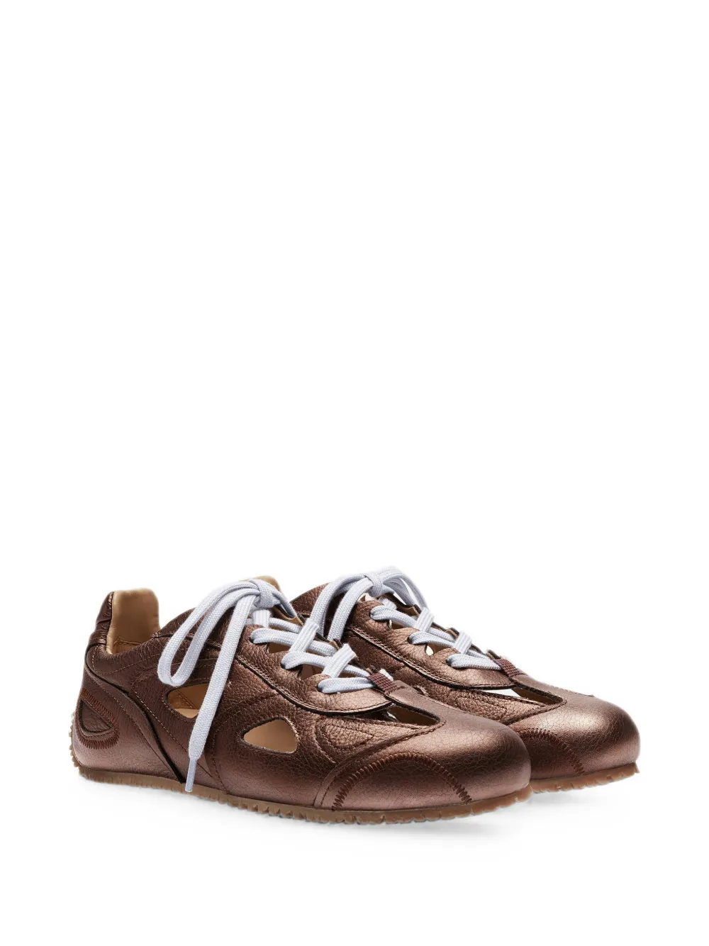 Axel Arigato Slow Ballet cut-out leather sneakers Bruin