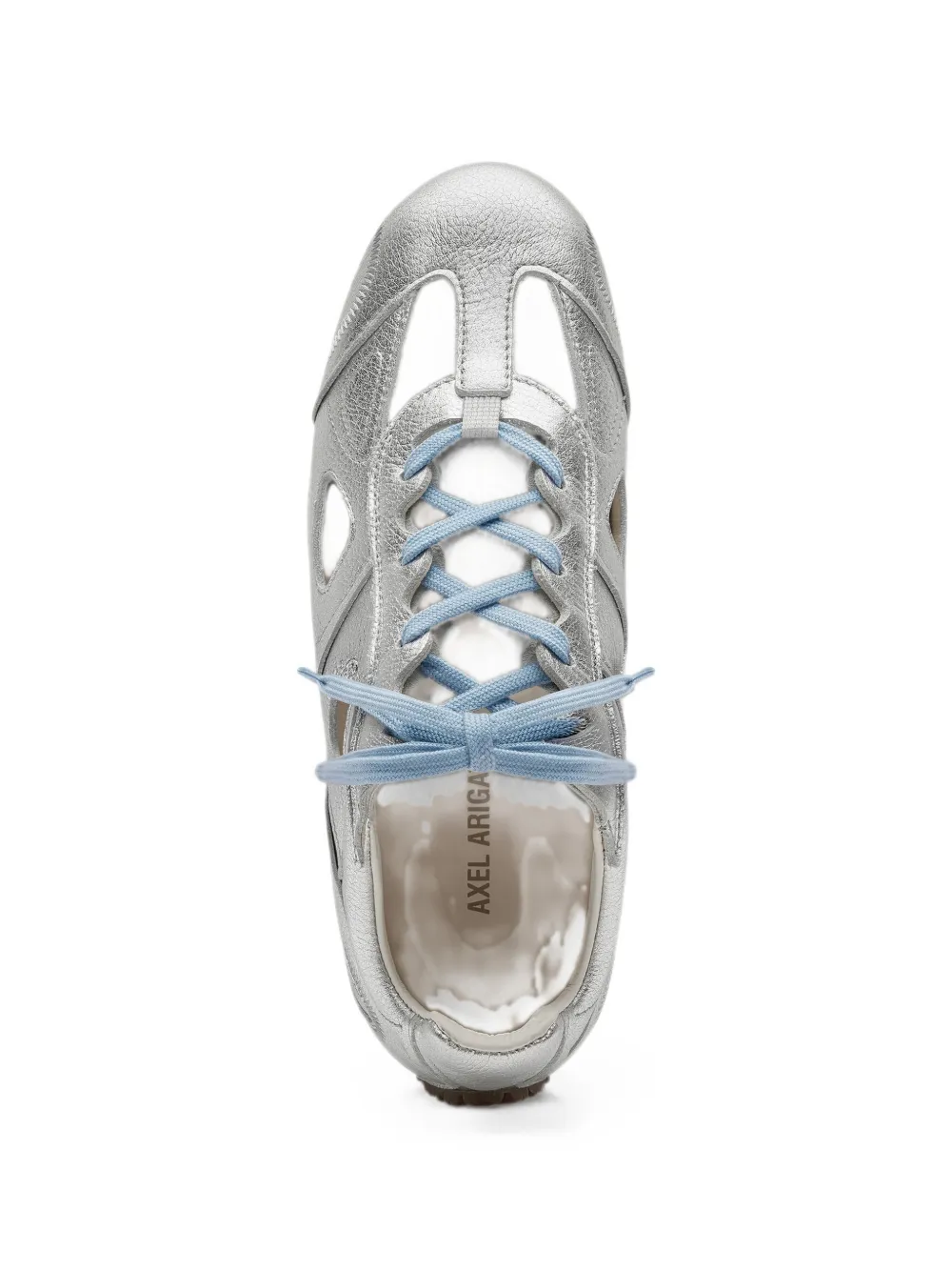 Axel Arigato Slow Ballet cut-out leather sneakers Zilver