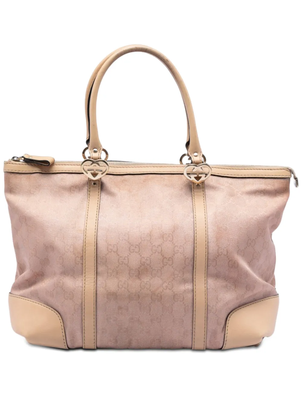 Gucci Pre-Owned 2016-2026 GG Metallic Canvas Lovely tote bag - Pink