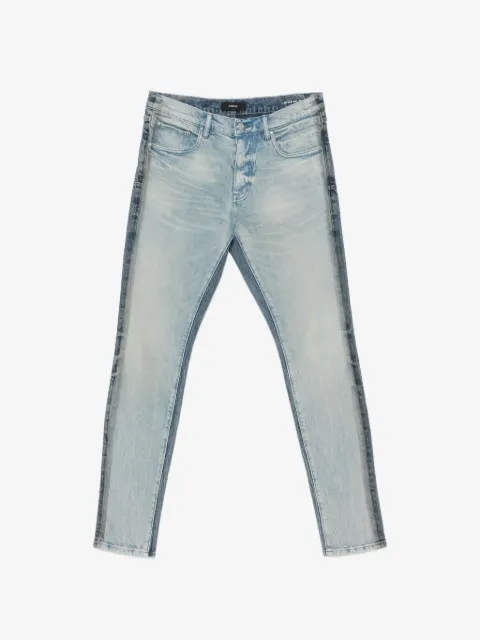 Purple Brand jeans con paneles y efecto degradado
