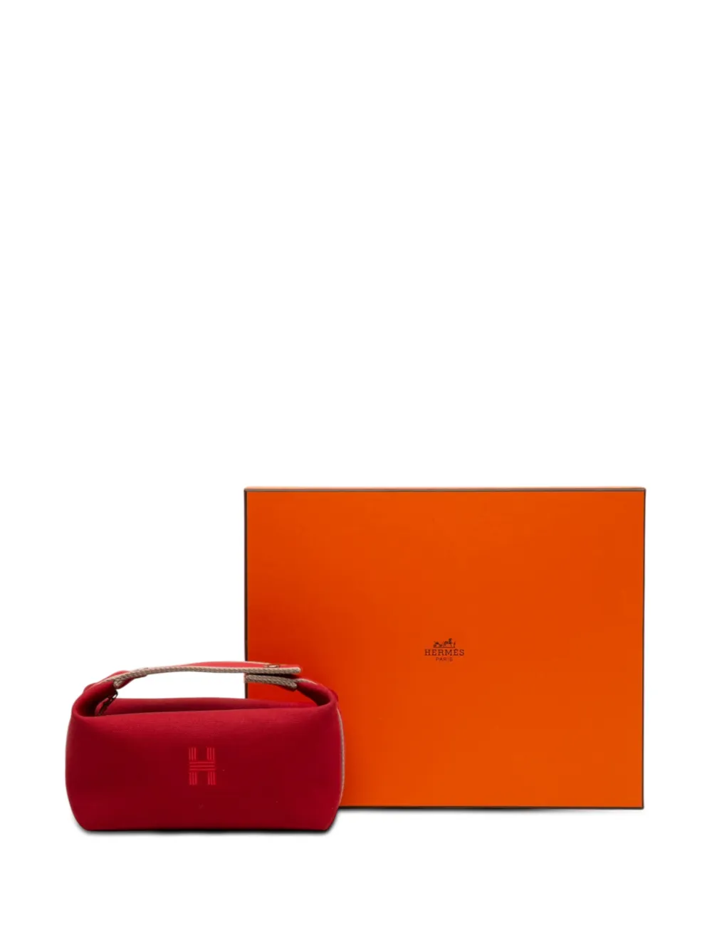Hermès Pre-Owned 2000-2026 Small Toile Bride A Brac Vanity Bag