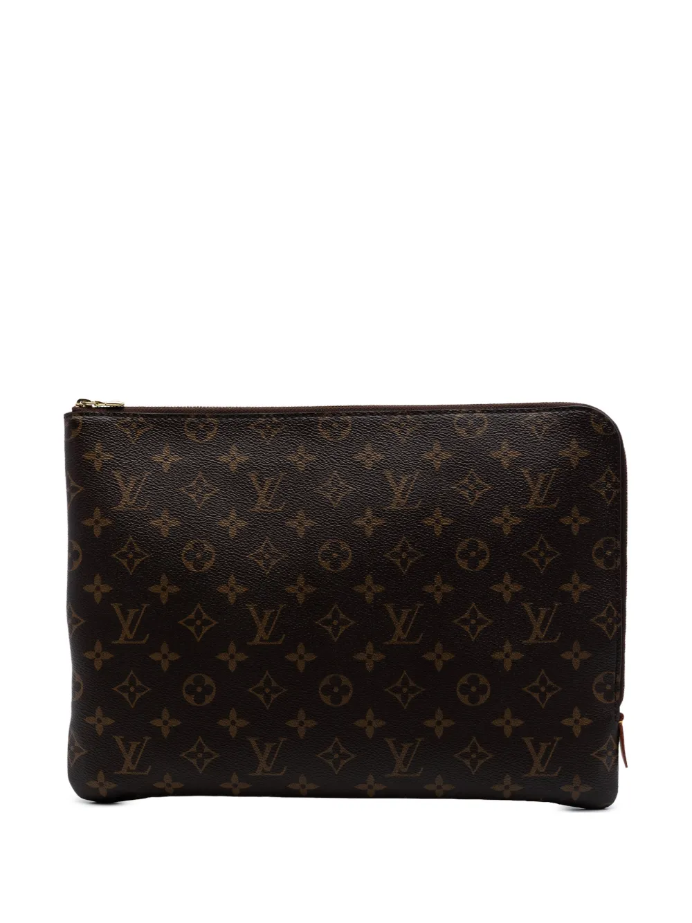 Louis Vuitton Pre-Owned 2018 Monogram Etui Voyage MM clutch bag - Brown