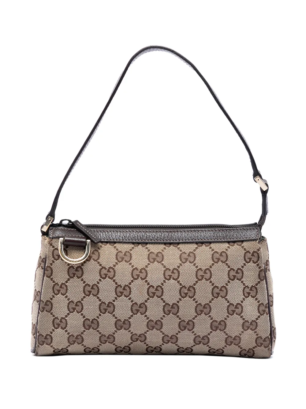 Gucci Pre-Owned 2000-2015 GG Canvas Abbey D Ring Pochette handbag - Nude
