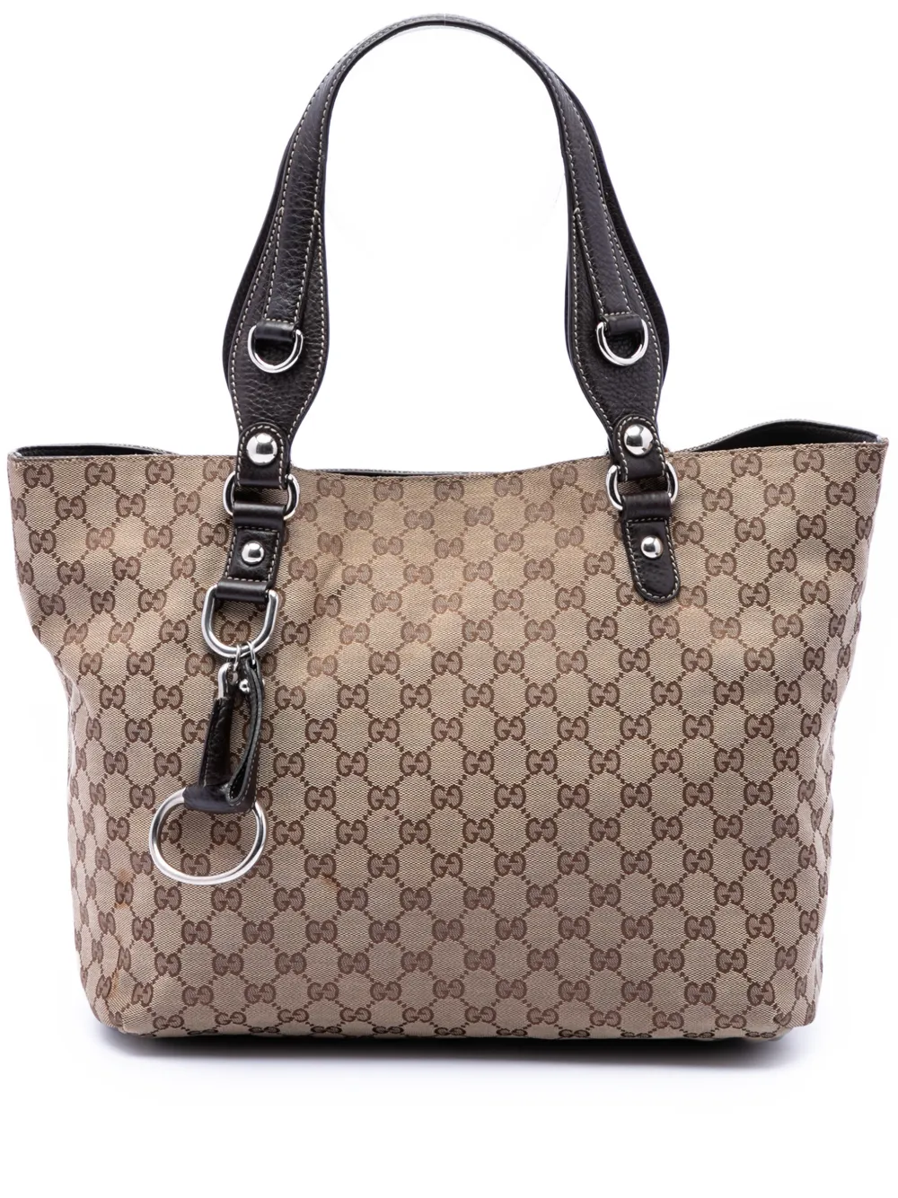 Gucci Pre-Owned 2016-2026 GG Canvas Icon Bit tote bag - Toni neutri