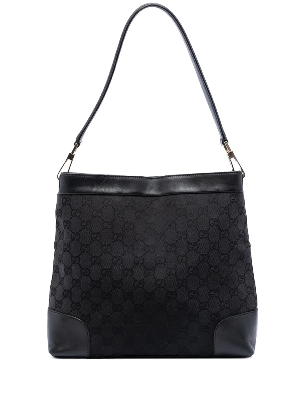 Gucci Pre-Owned 2000-2015 GG Canvas shoulder bag - Nero