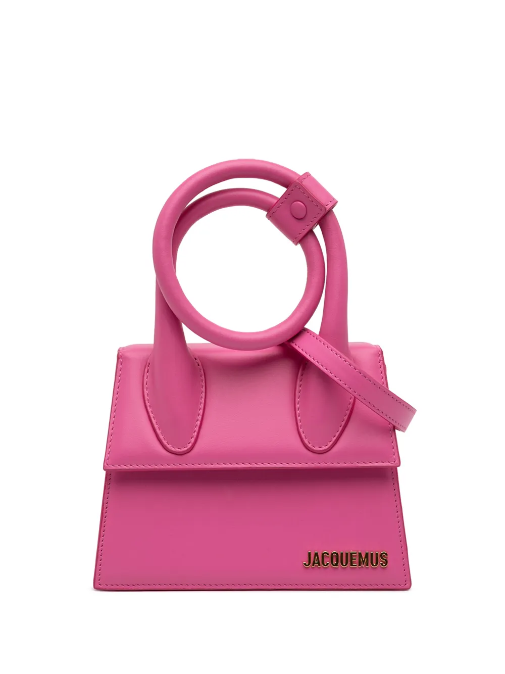 Jacquemus Pre-Owned 2010-2026 Leather Le Chiquito Noeud satchel - Rosa