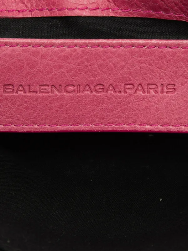 Balenciaga Pre-Owned 2012-2015 Lambskin Motocross Giant 12