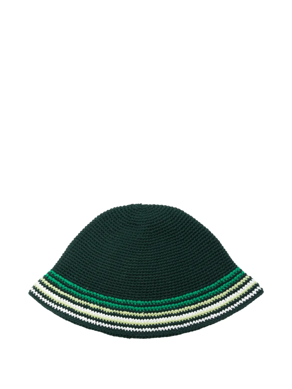 Casablanca クロシェニット バケットハット | グリーン | FARFETCH JP