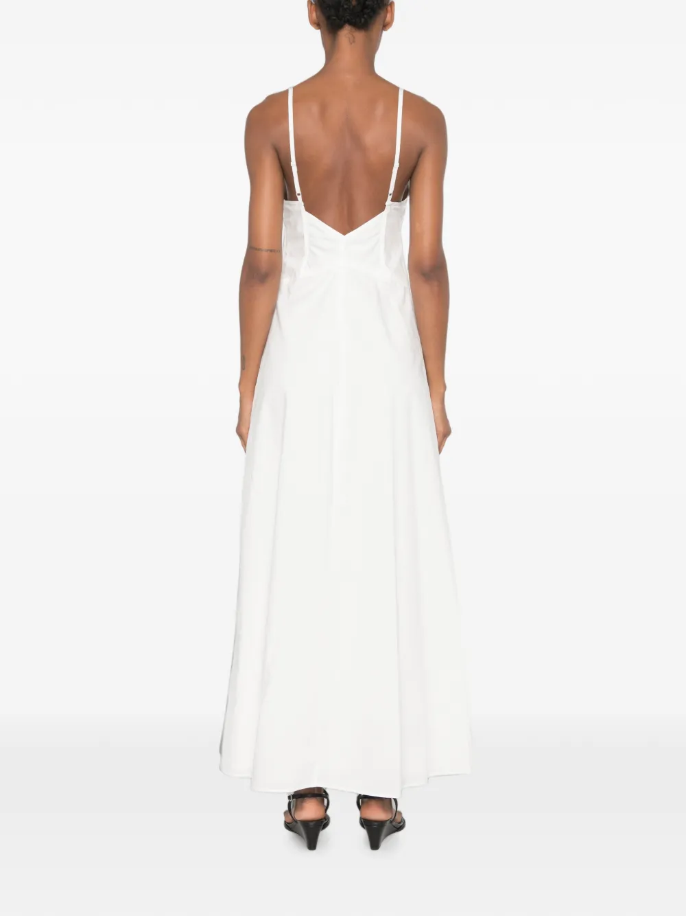 SIR. Klara maxi-dress Wit