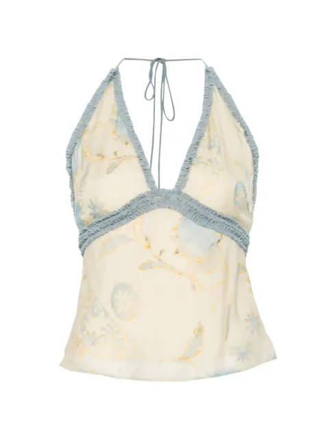 SIR. Cecile floral-print top