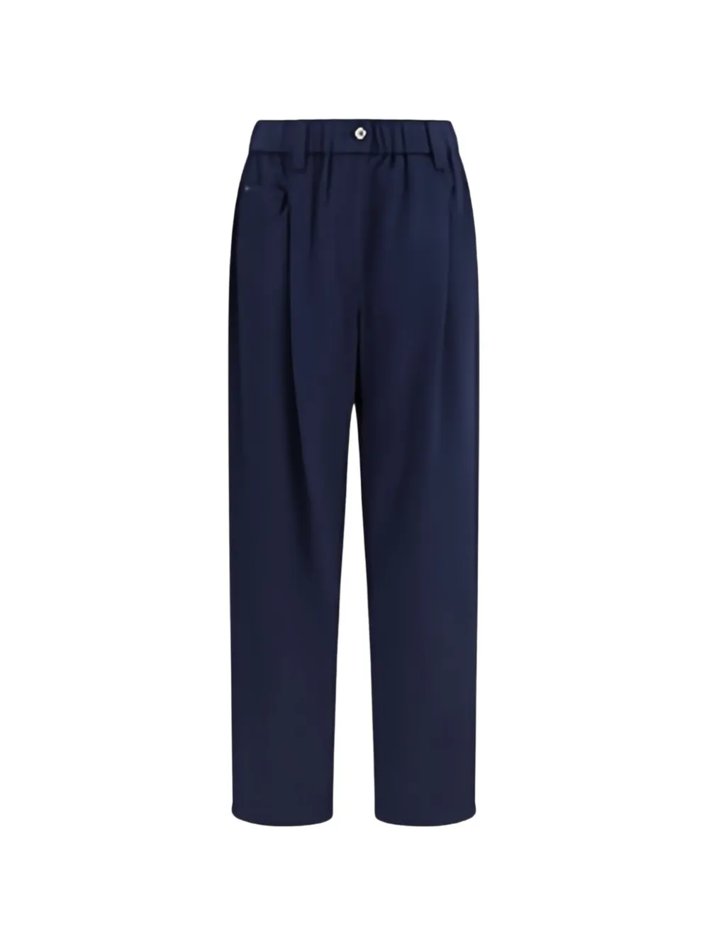 Brunello Cucinelli stretch-wool tailored trousers - Blu