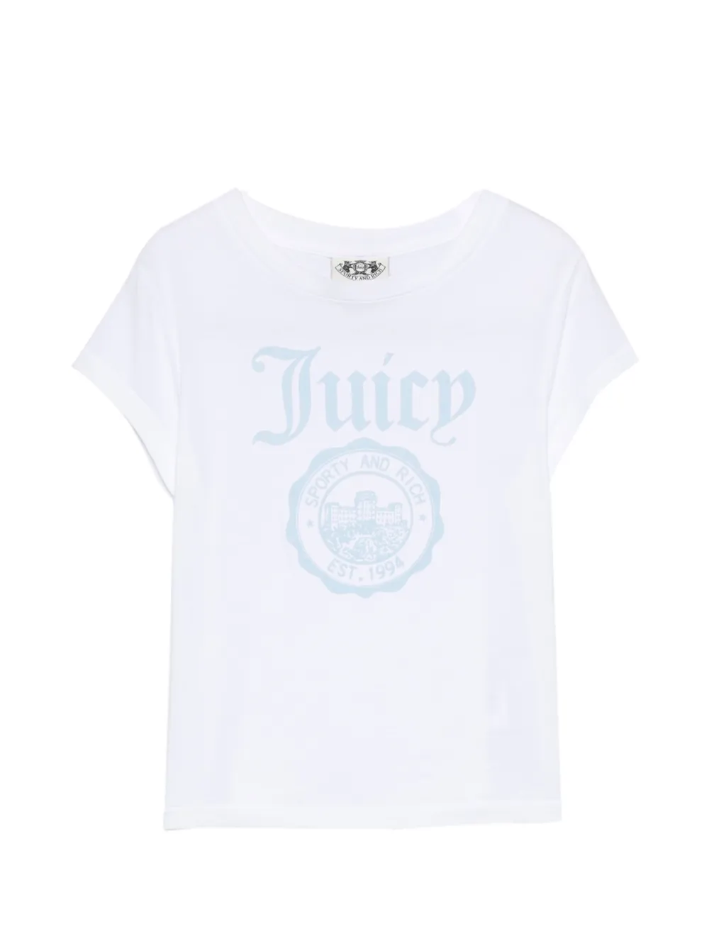 Sporty & Rich logo-print T-shirt - Bianco