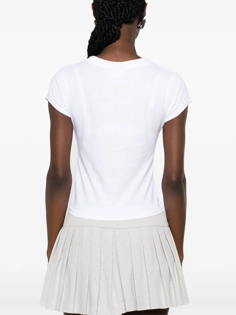 Sporty & Rich T-shirt met logoprint Wit