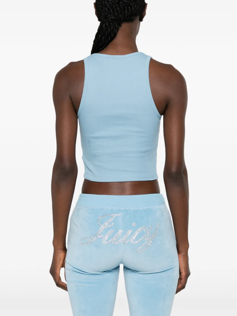 Sporty & Rich Juicy タンクトップ | ブルー | FARFETCH JP