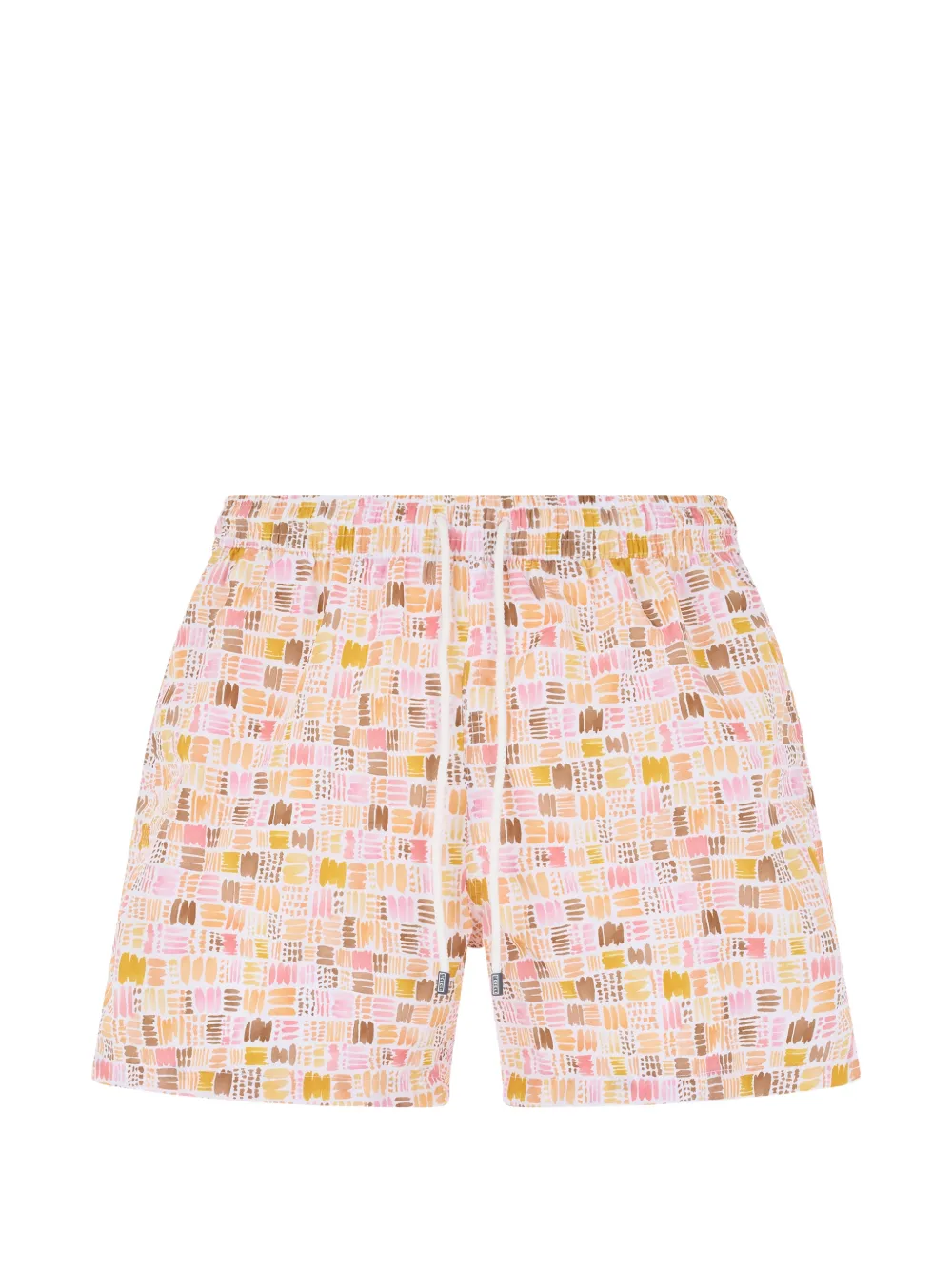 Fedeli abstract-print swim shorts - Toni neutri
