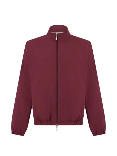 Fedeli zip-up lightweight bomber jacket