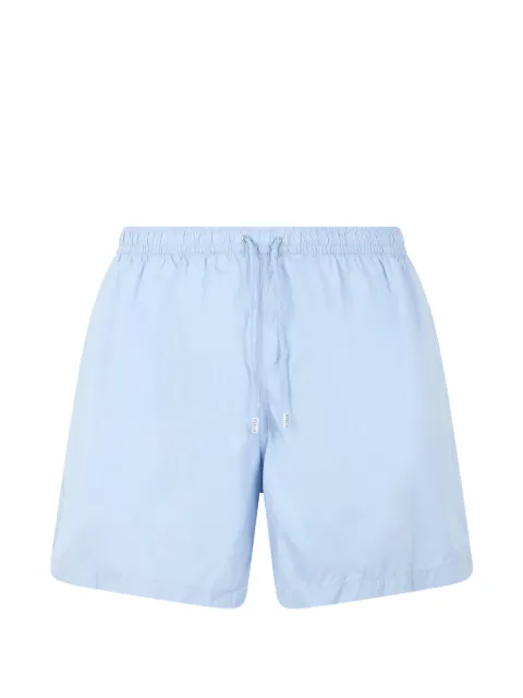 Fedeli logo-patch elasticated swim shorts