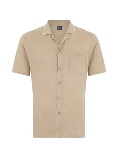 Fedeli short-sleeve button-up shirt