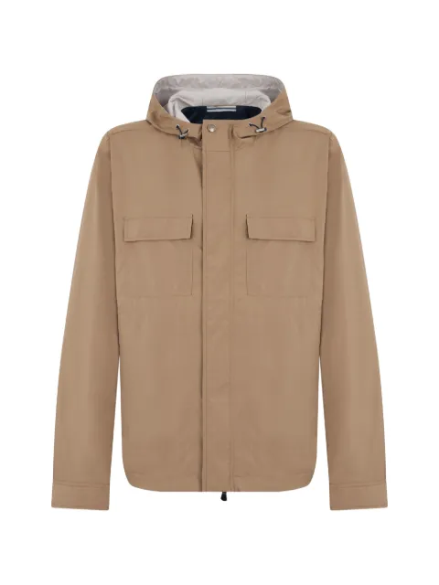 Fedeli hooded flap-pocket jacket