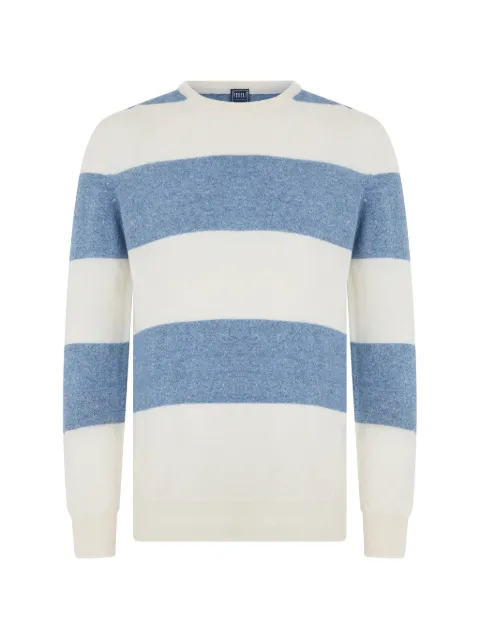 Fedeli striped long-sleeve sweater