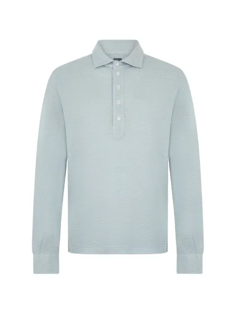 Fedeli long-sleeve polo shirt