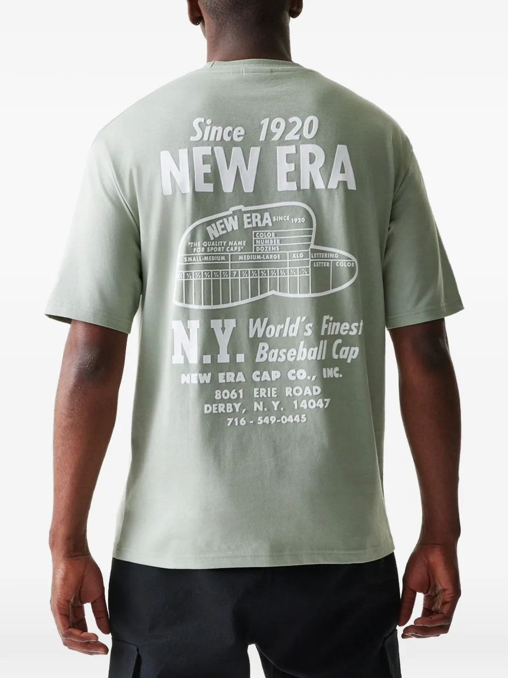 NEW ERA CAP T-shirt met grafische print Groen