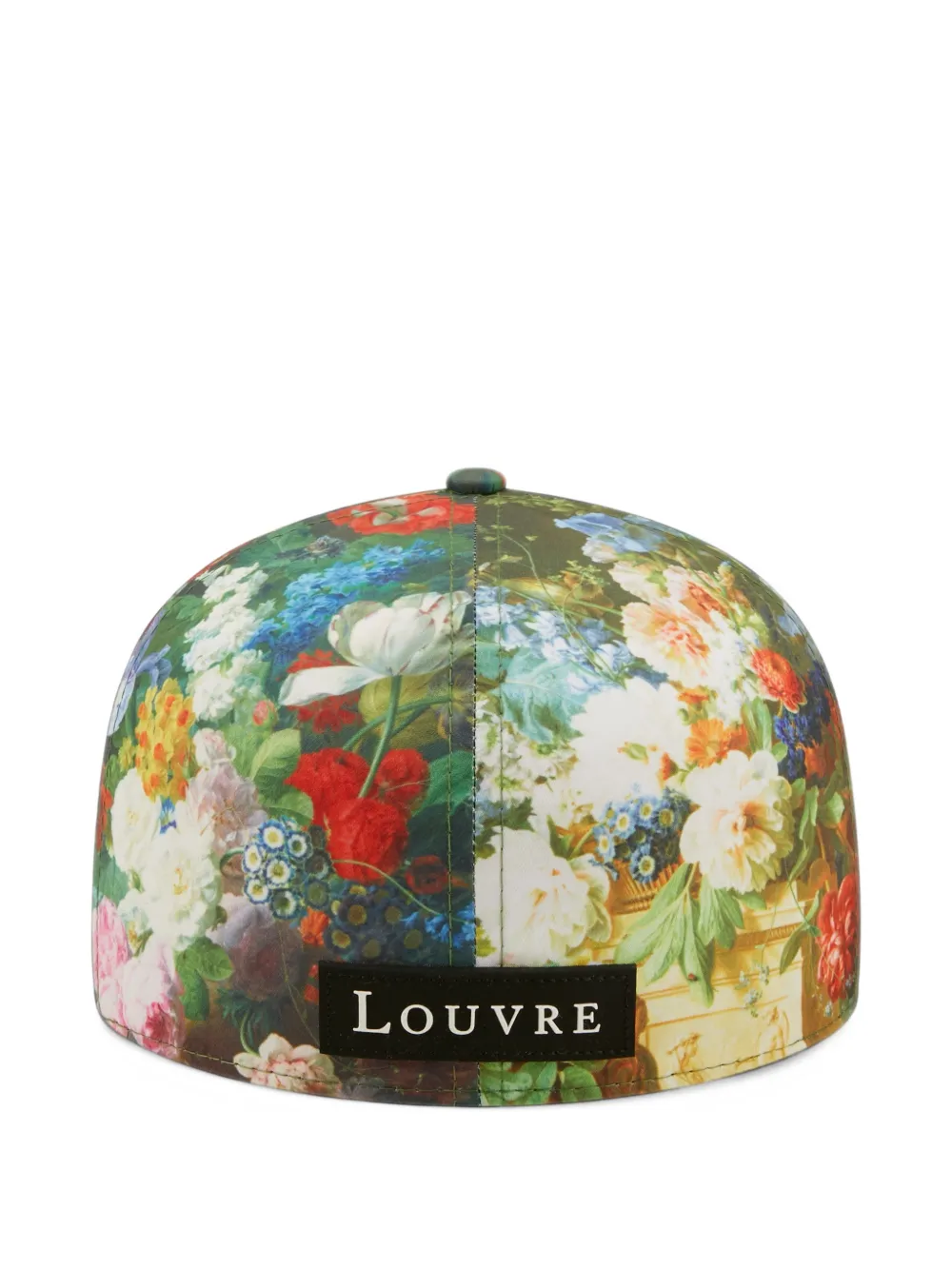 NEW ERA CAP Louvre floral-print baseball cap Beige