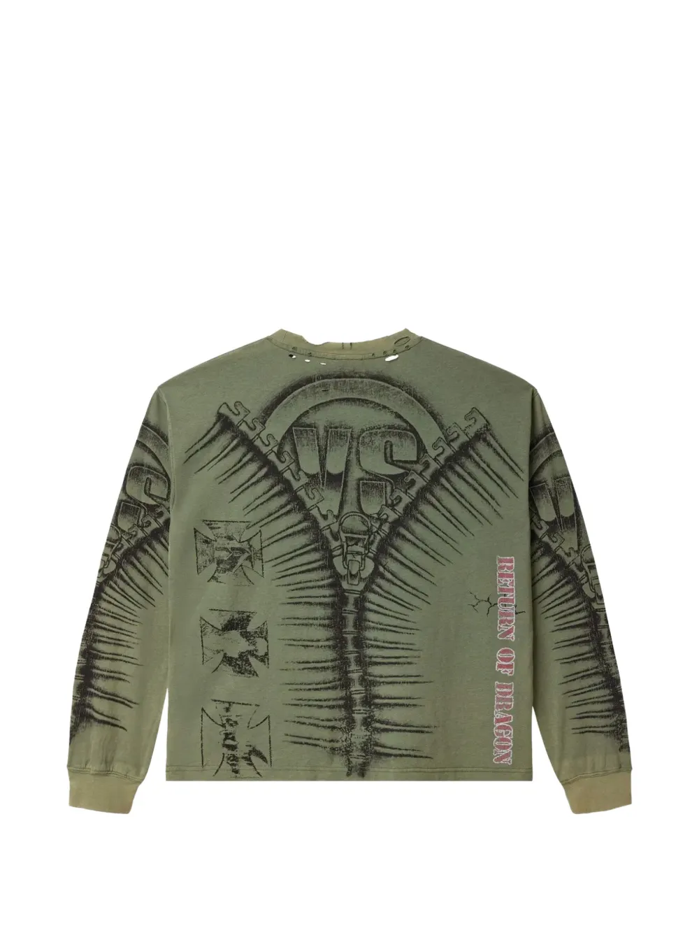  Vale Forever Reggie Graphic-print Sweater - Verde 