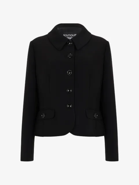 Moschino button-up classic-collar jacket
