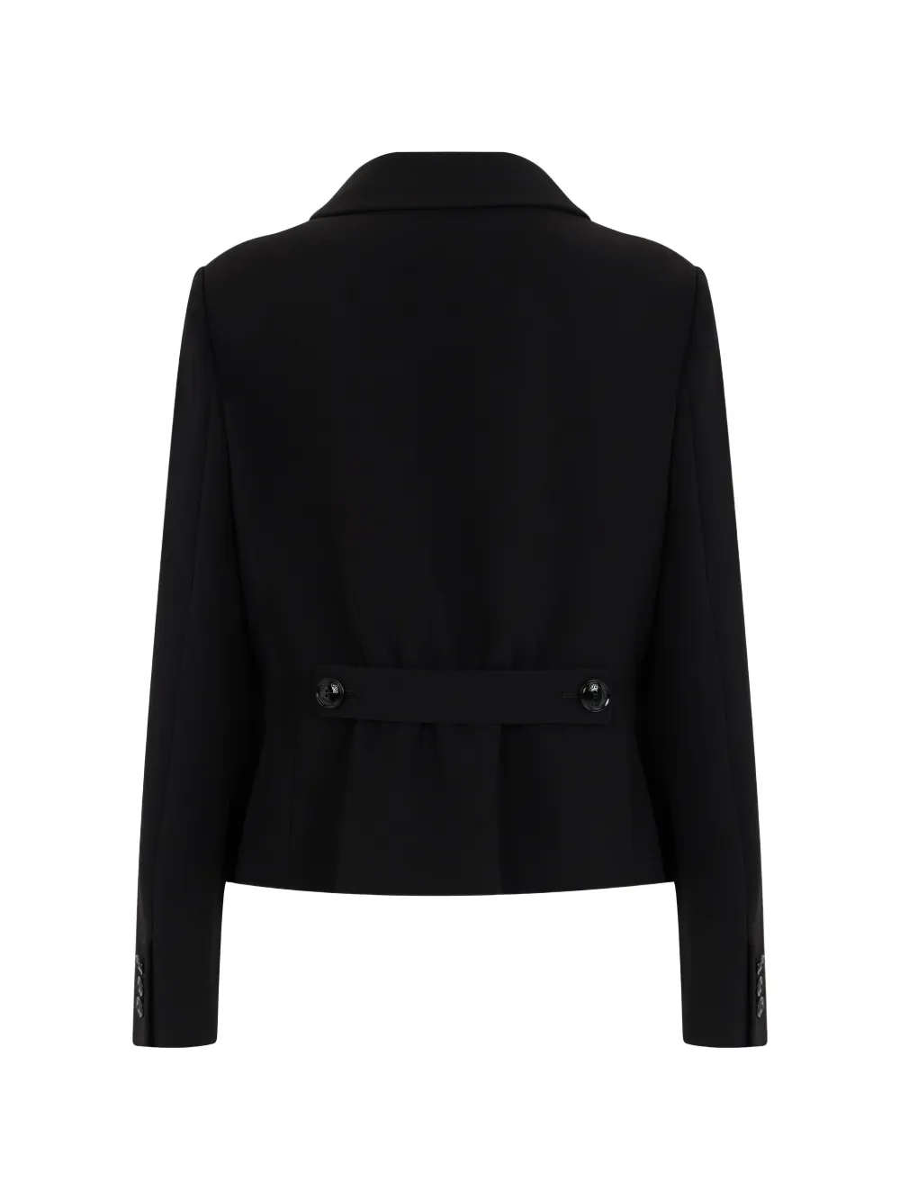 Moschino Button-up jack met klassieke kraag Zwart
