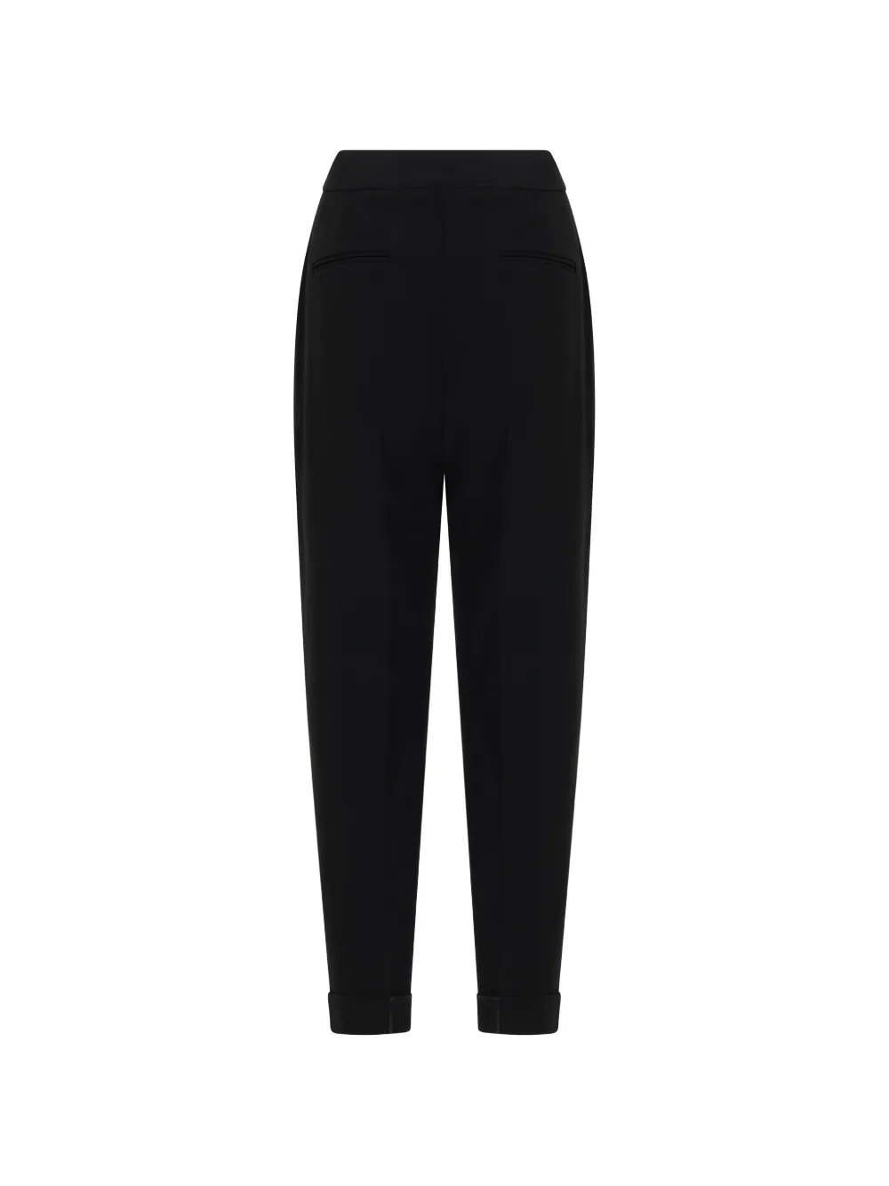 Moschino High waist pantalon Zwart