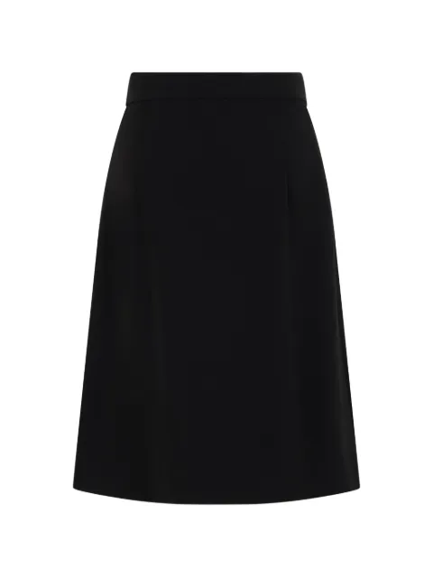 Moschino flared high-waisted mini skirt