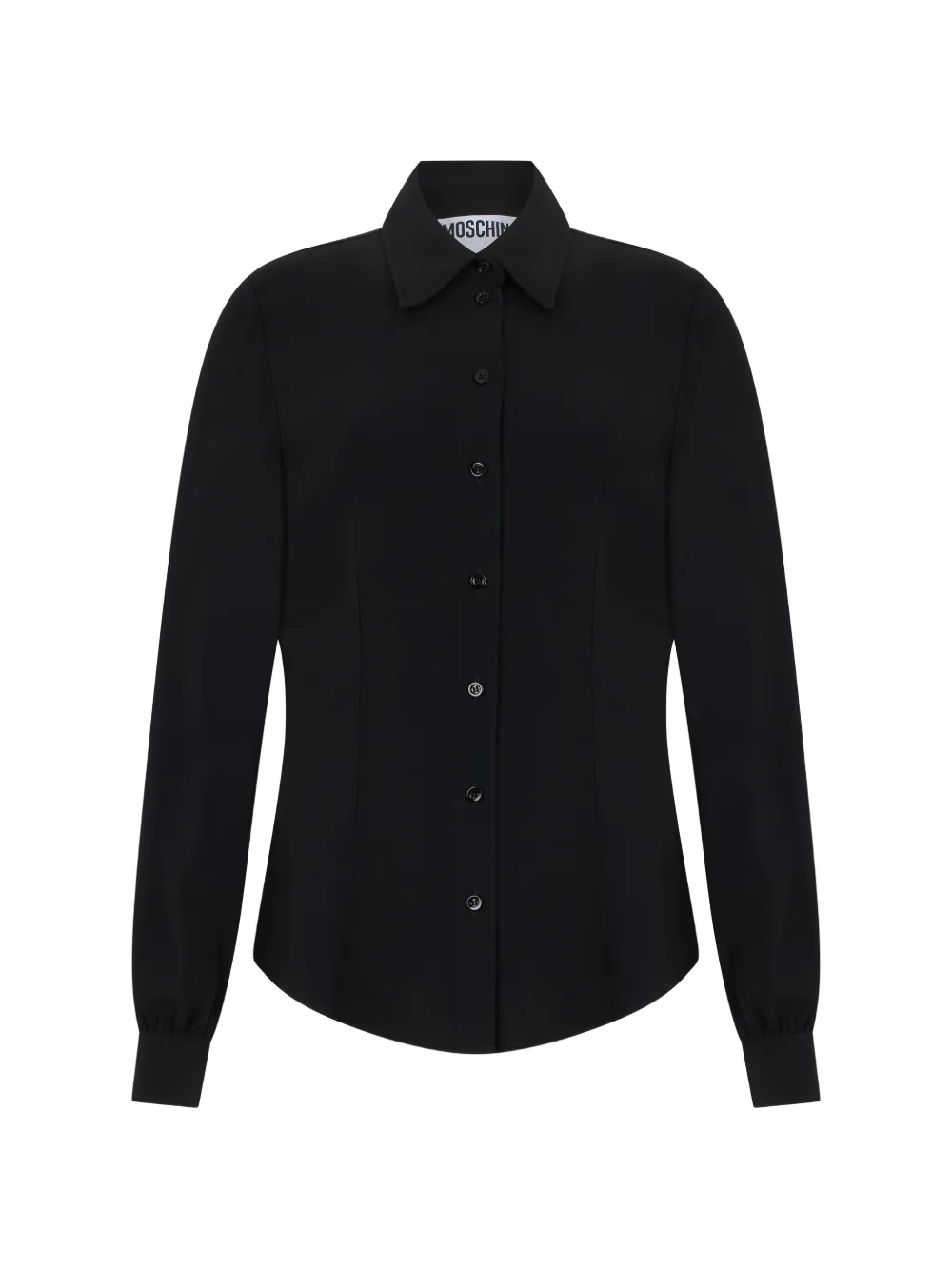 Moschino button-up long-sleeve shirt - Schwarz
