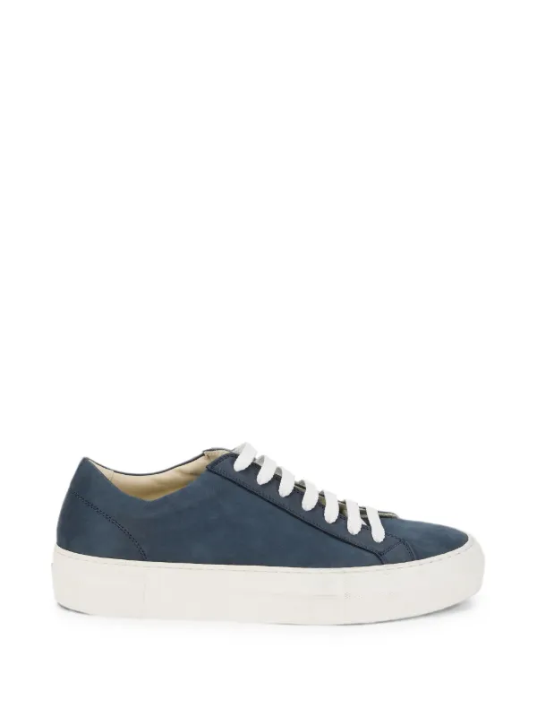 Fedeli Lace-up Sneakers in Blue