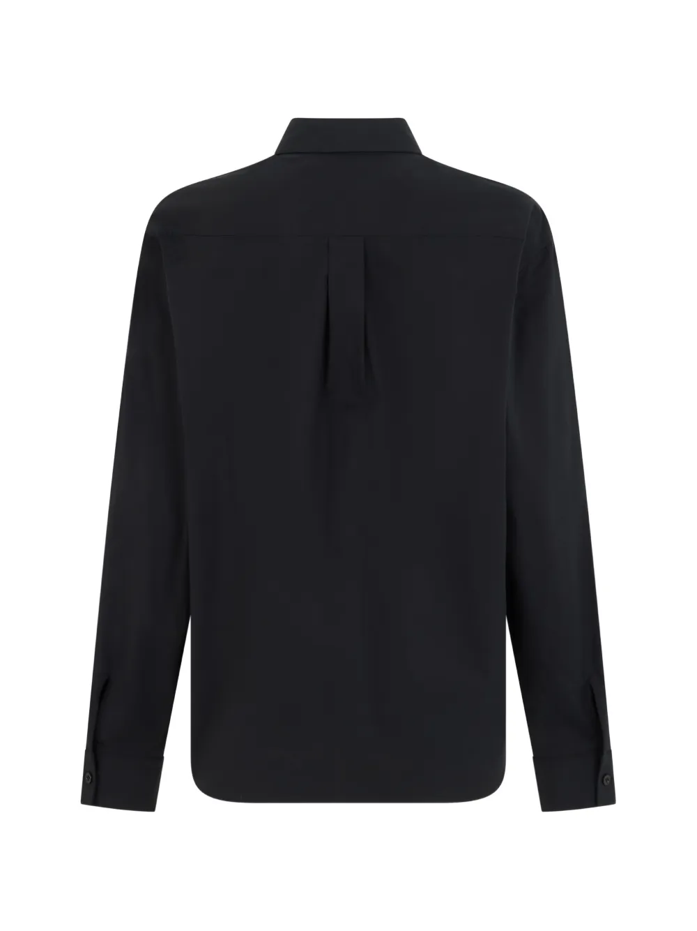 Moschino Overhemd met geborduurd logo Zwart