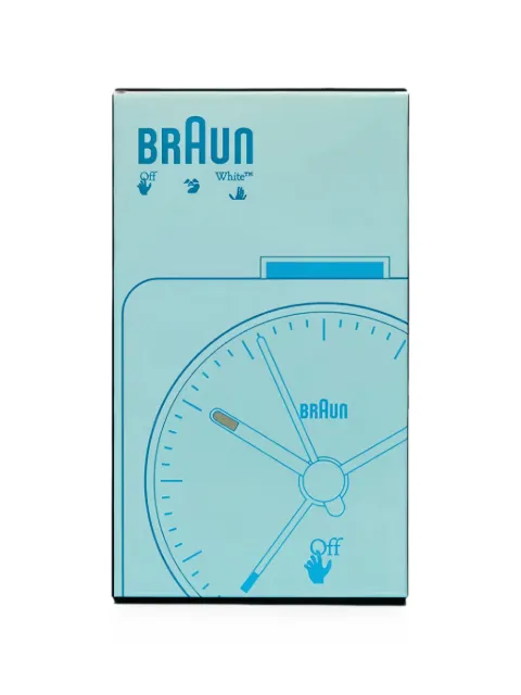 Off-White BC02 analog alarm clock