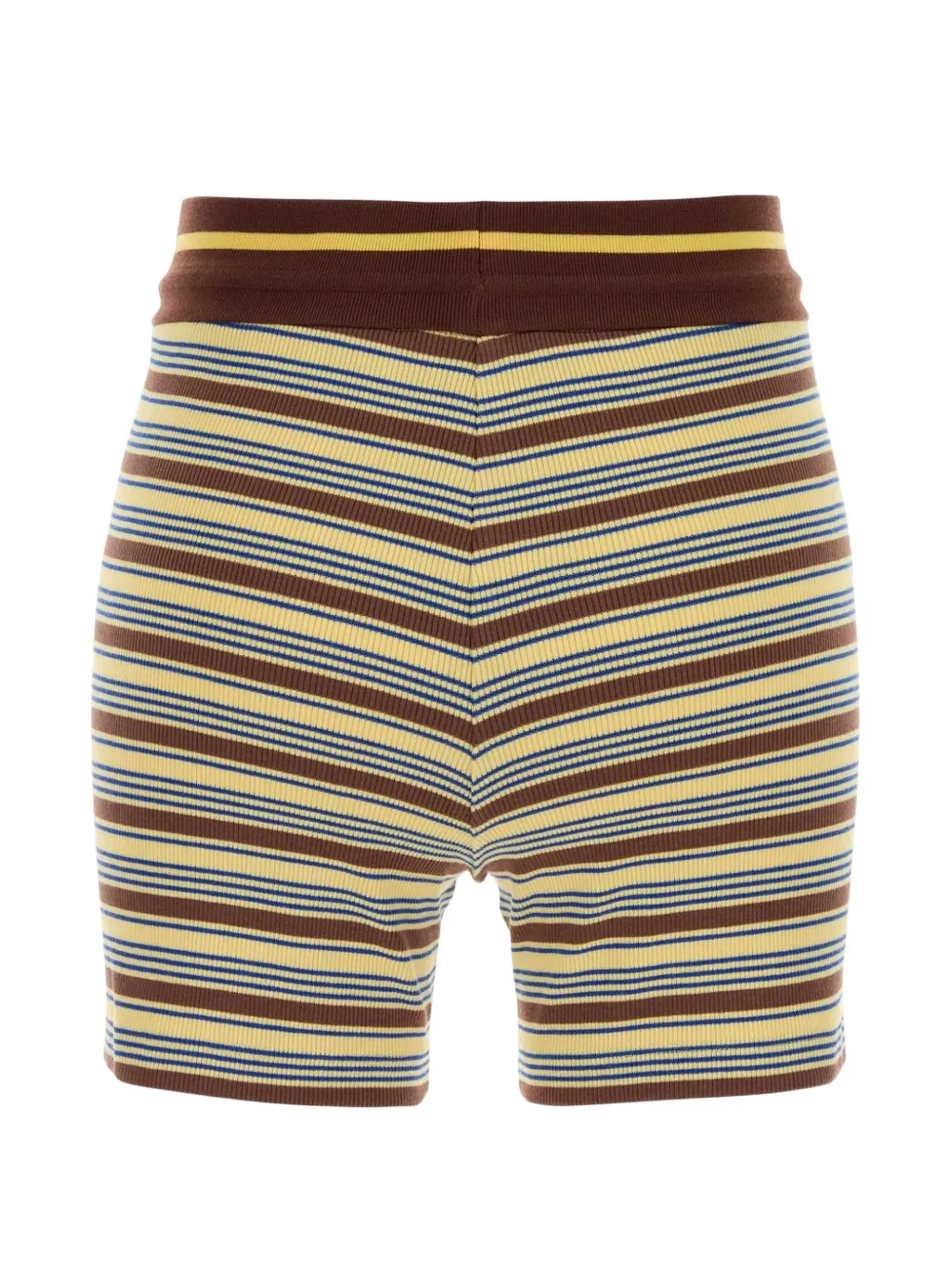 FENDI Gestreepte shorts Bruin