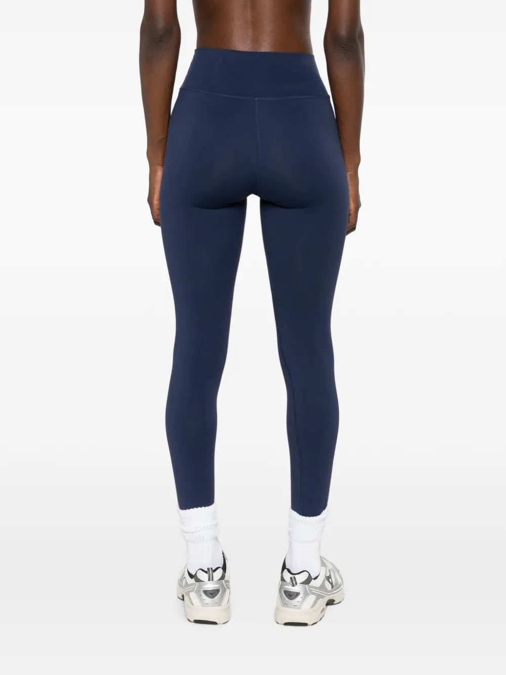 Sporty & Rich Legging met logoprint Blauw