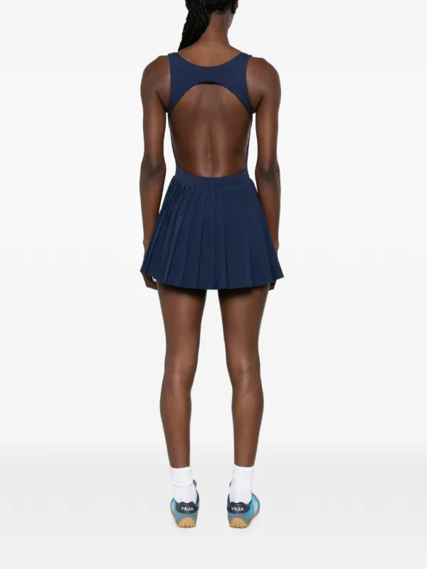 pleated performance dress Beyond Yoga Score Pleated Dress