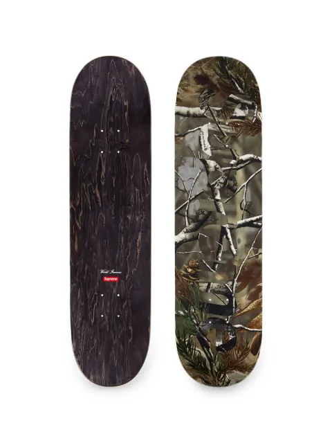 Supreme camo-print ripstop skateboard