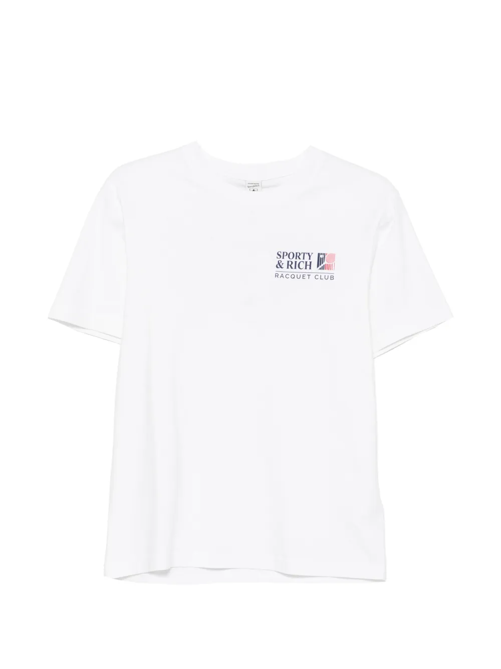 Sporty & Rich Promo crew-neck T-shirt - Weiß