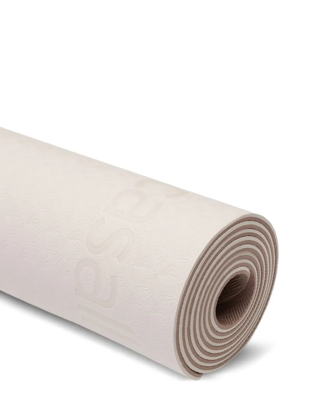 Casall Yogamat met logo-reliëf en textuur Beige