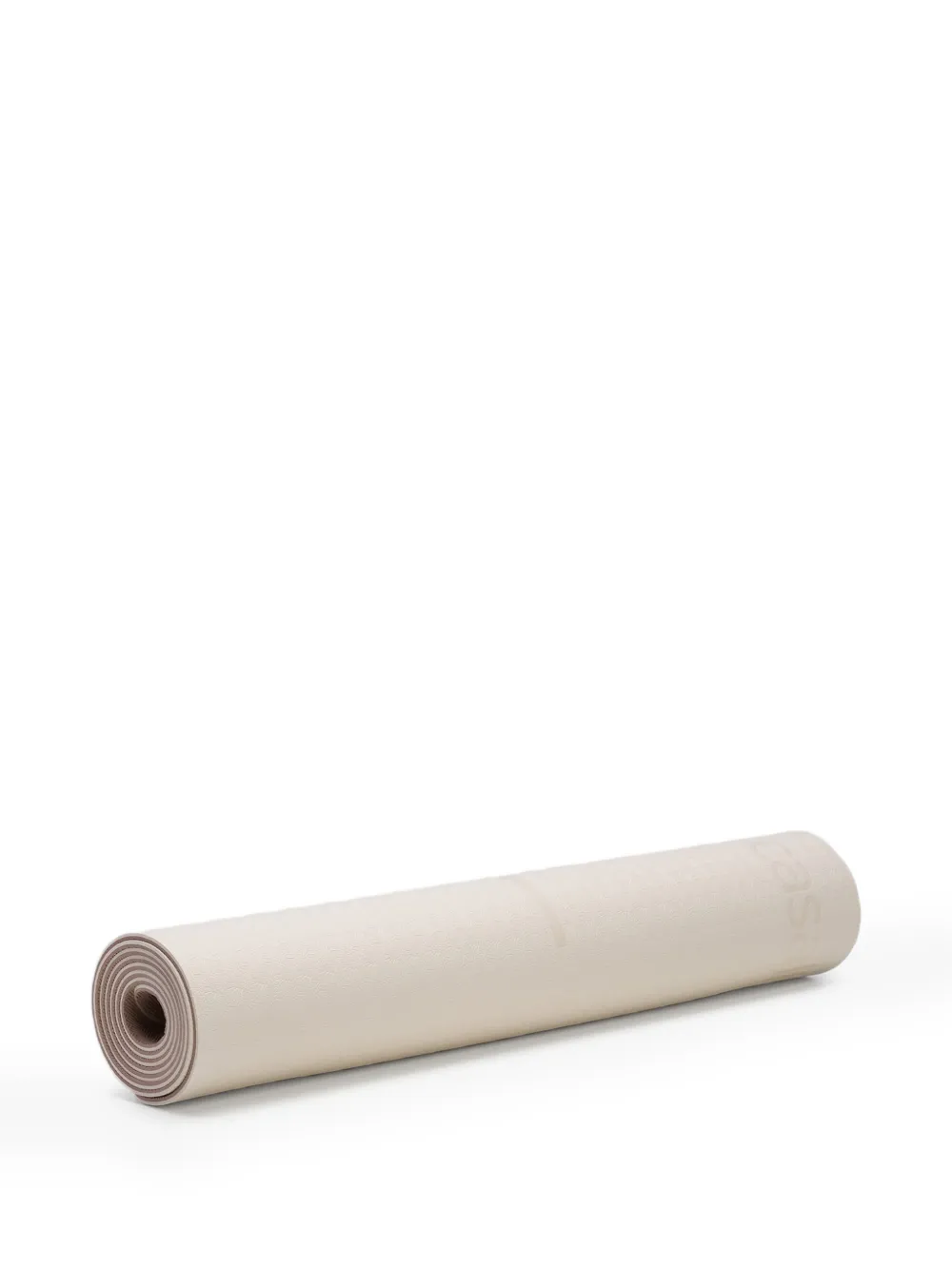Casall Yogamat met logo-reliëf en textuur Beige