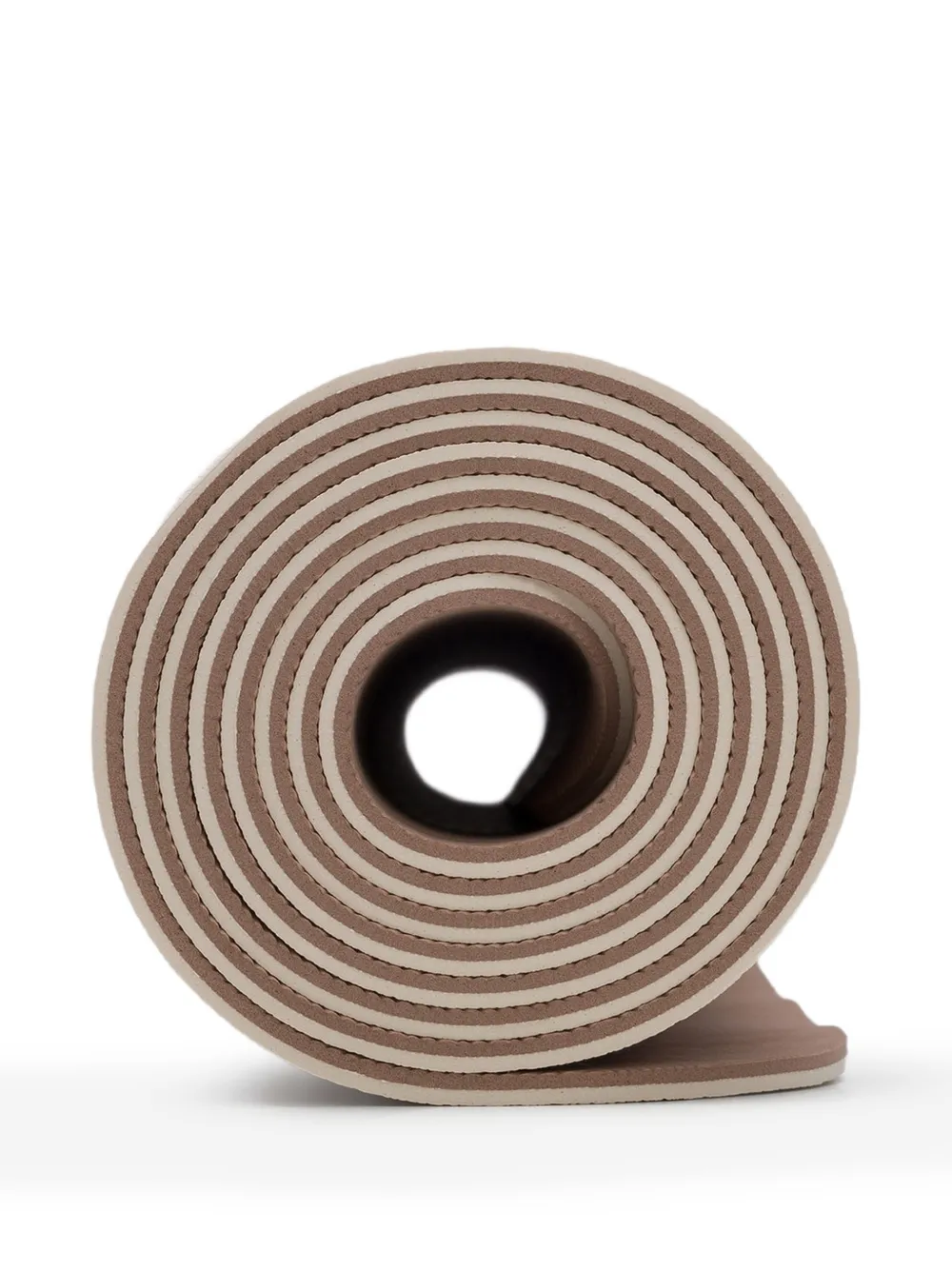 Casall logo-debossed textured yoga mat - Nude