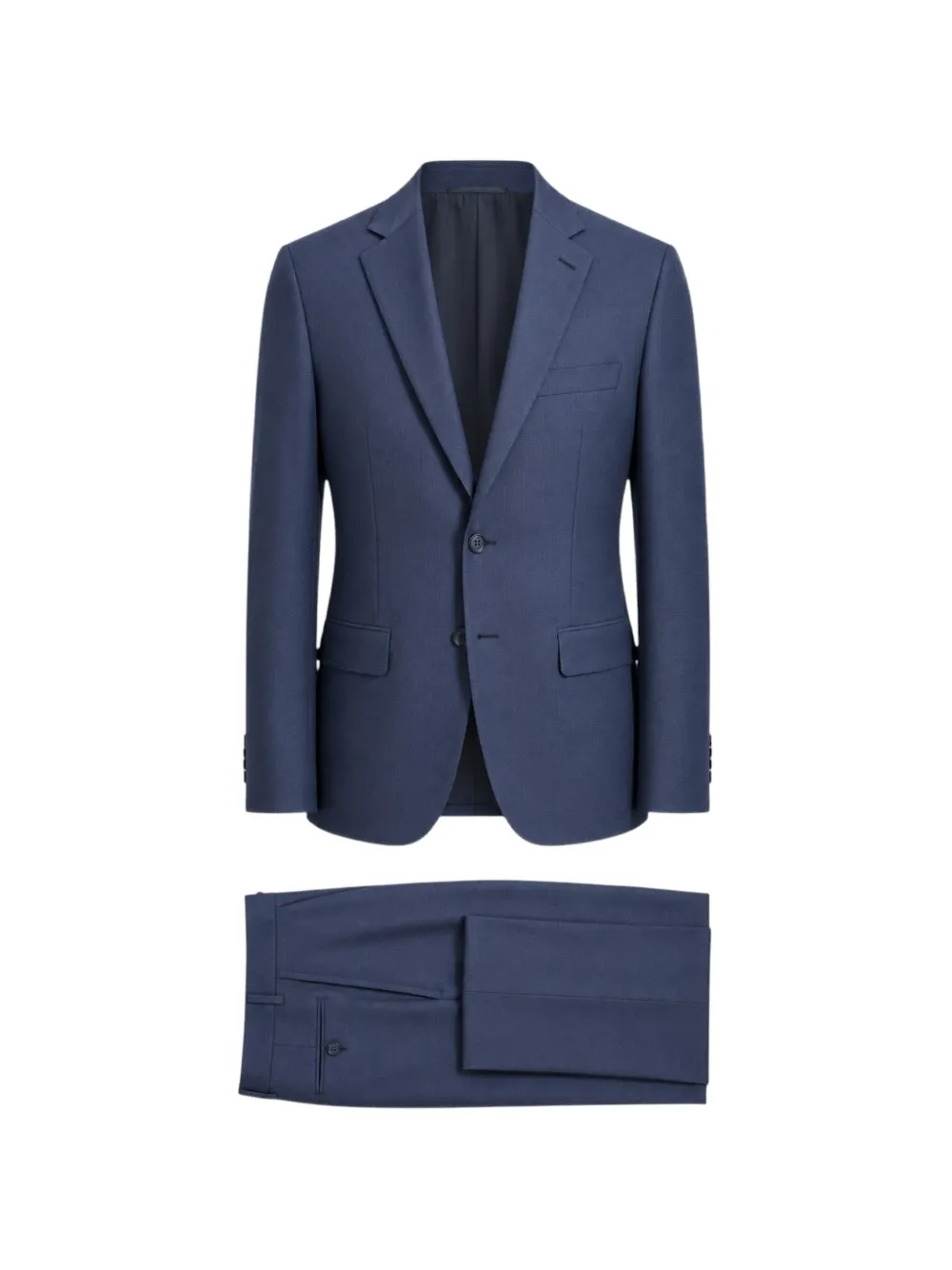 pierlorenzo single-breasted notch-lapel suit - Blu