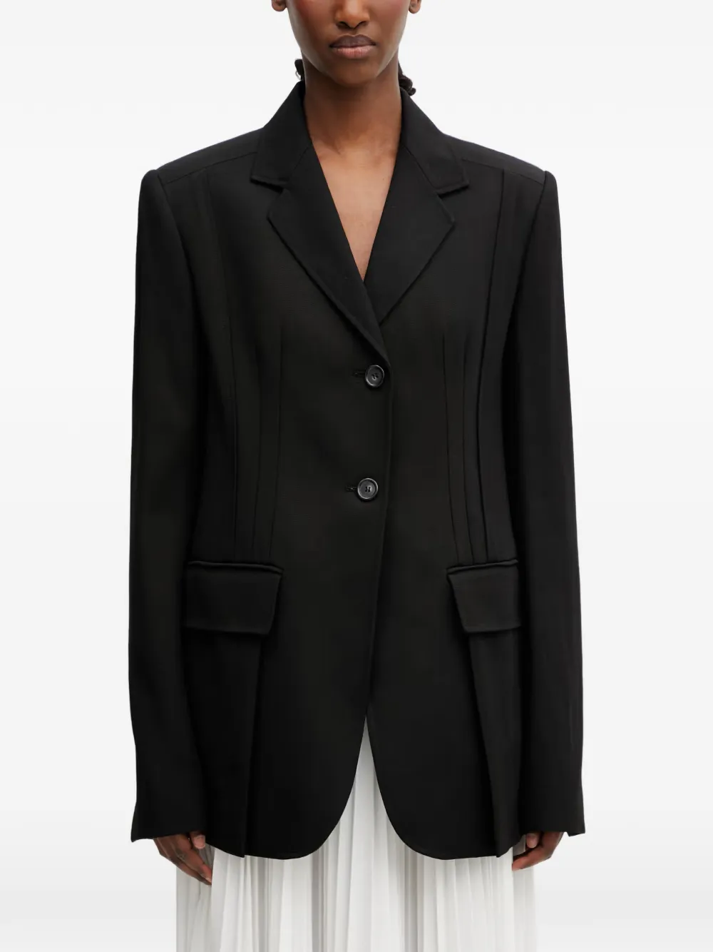 Sportmax Blazer monopetto - Nero