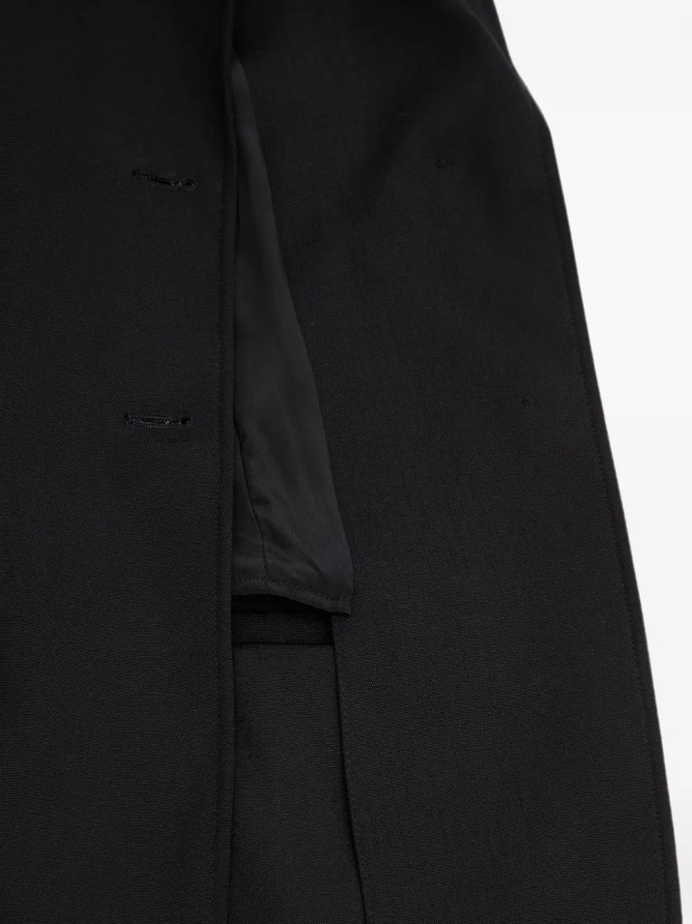 Sportmax Blazer met enkele rij knopen Zwart