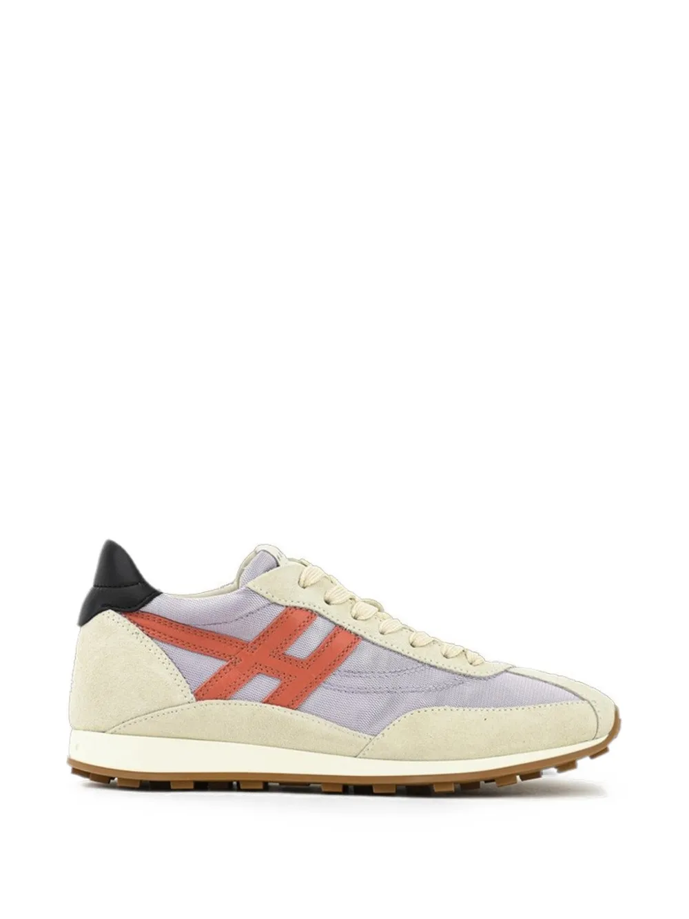 Hogan Athletic logo-patch sneakers - Nude