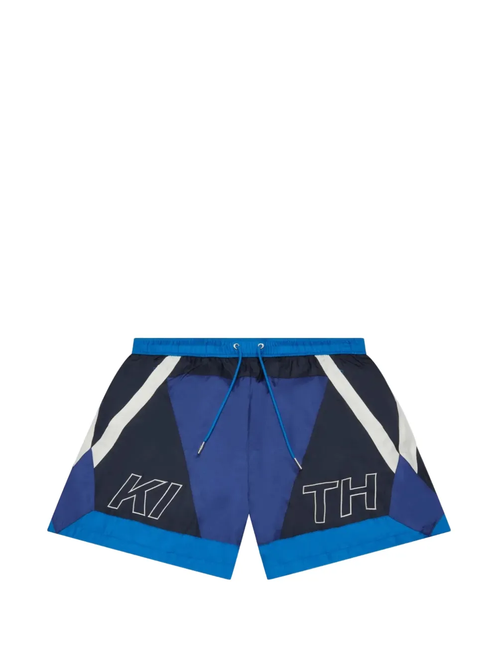 KITH Turbo colour-block shorts - Blu