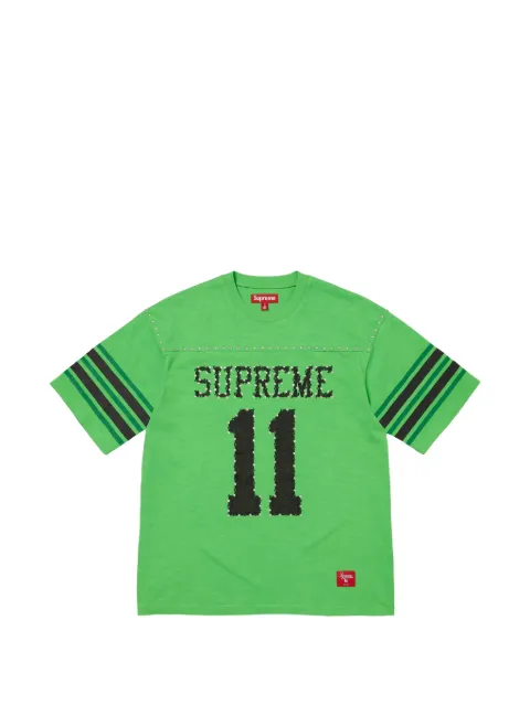 Supreme studded football T-shirt